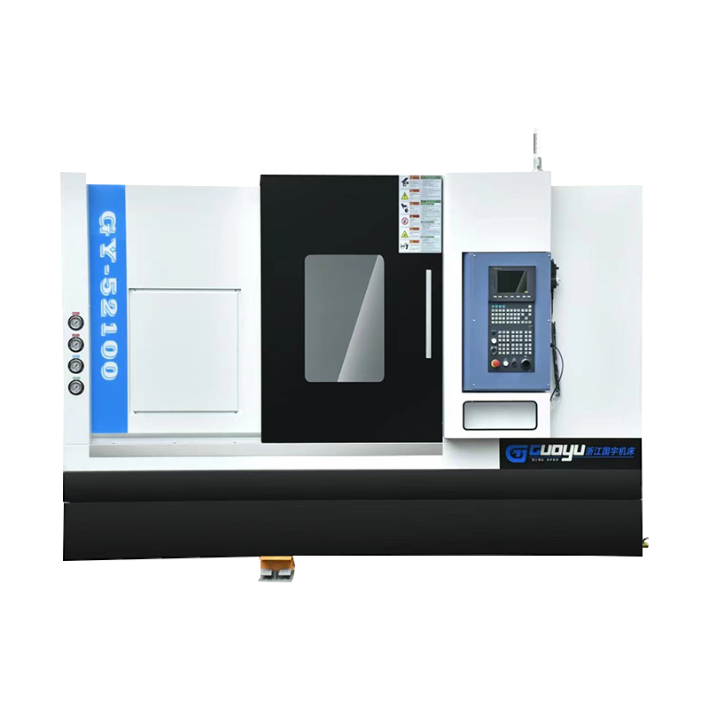 GY52100 तिरछा बिस्तर क्षैतिज रेखा रेल CNC खराद